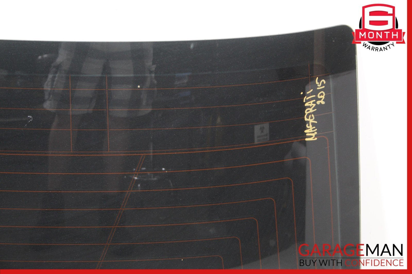 14-20 Maserati Ghibli M157 Rear Windshield Wind Shield Back Glass OEM