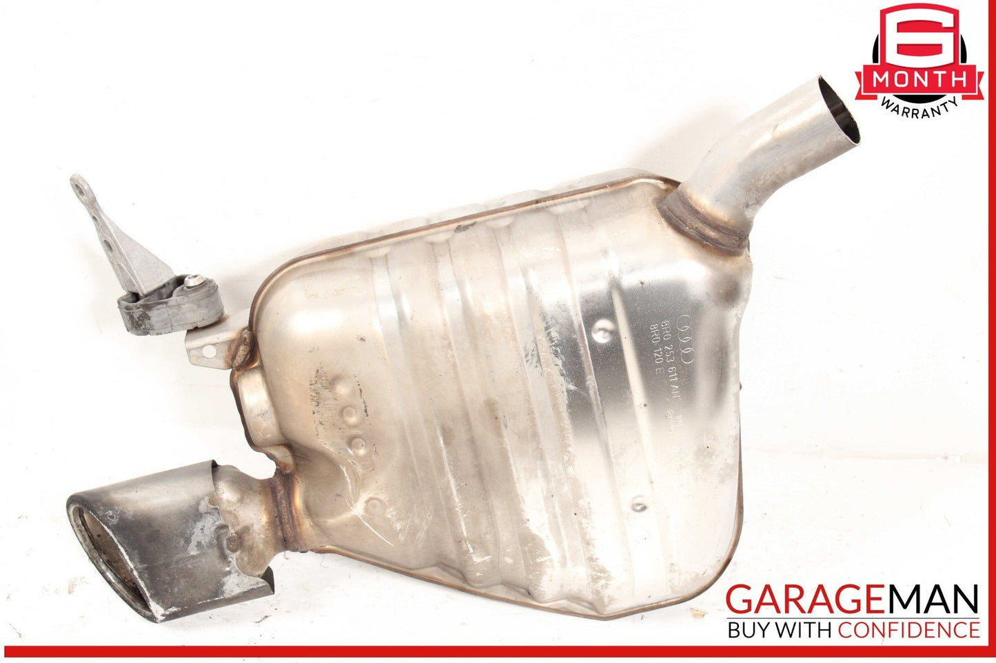 13-17 Audi Q5 Right & Left Side Exhaust Muffler Tail Pipe Set of 2 Pc OEM