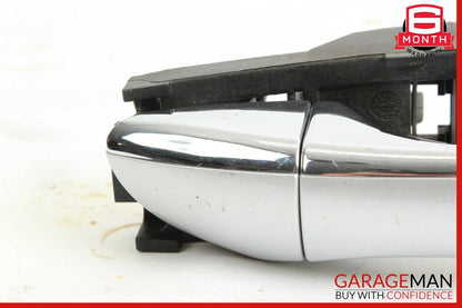 03-09 Mercedes W211 E350 E500 Rear Right Side Exterior Door Handle Silver OEM