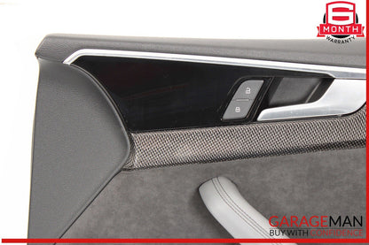 18-24 Audi S5 A5 RS5 Front Right Side Interior Door Panel Leather / Suede OEM