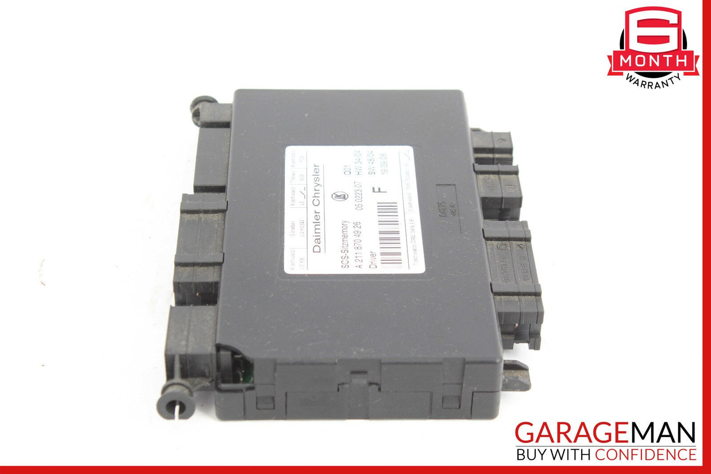 03-11 Mercedes W211 E320 ML350 Seat Control Module Front Left 2118704926 OEM