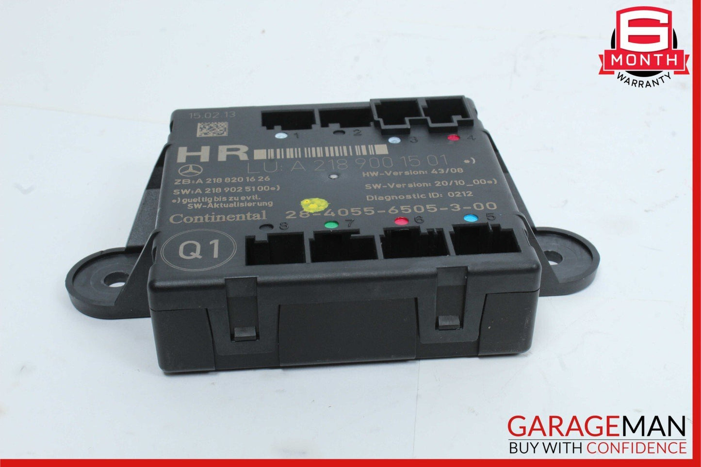 08-18 Mercedes W204 C300 4Matic Rear Right Side Door Control Module OEM