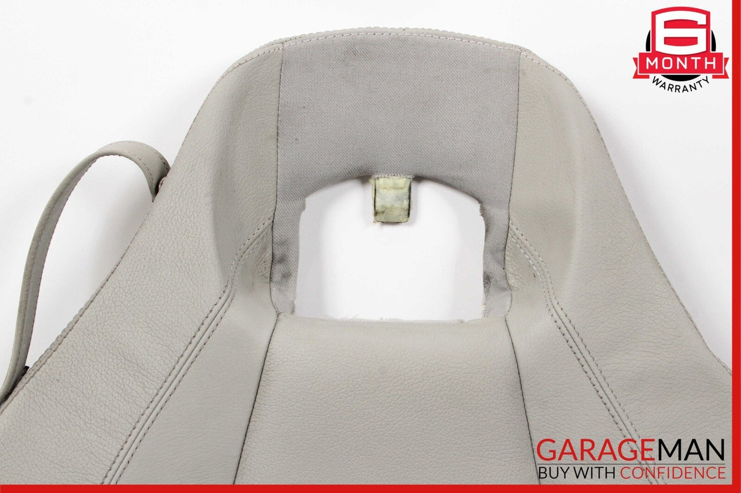 05-11 Mercedes R171 SLK280 SLK350 Front Right Side Upper Top Seat Cushion Gray