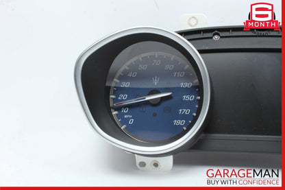 14-20 Maserati Ghibli SQ4 M157 3.0L  Instrument Cluster Speedometer OEM