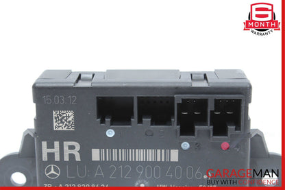 08-14 Mercedes W204 C250 C300 Rear Right Side Door Control Module Unit