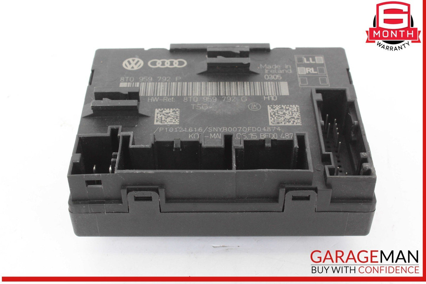 13-16 Audi S4 A4 Front Right Passenger Side Door Control Module Unit 8T0959792P