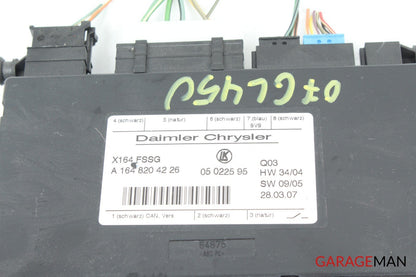 07-09 Mercedes X164 GL450 GL550 Third Row Seat Power Folding Control Module A124