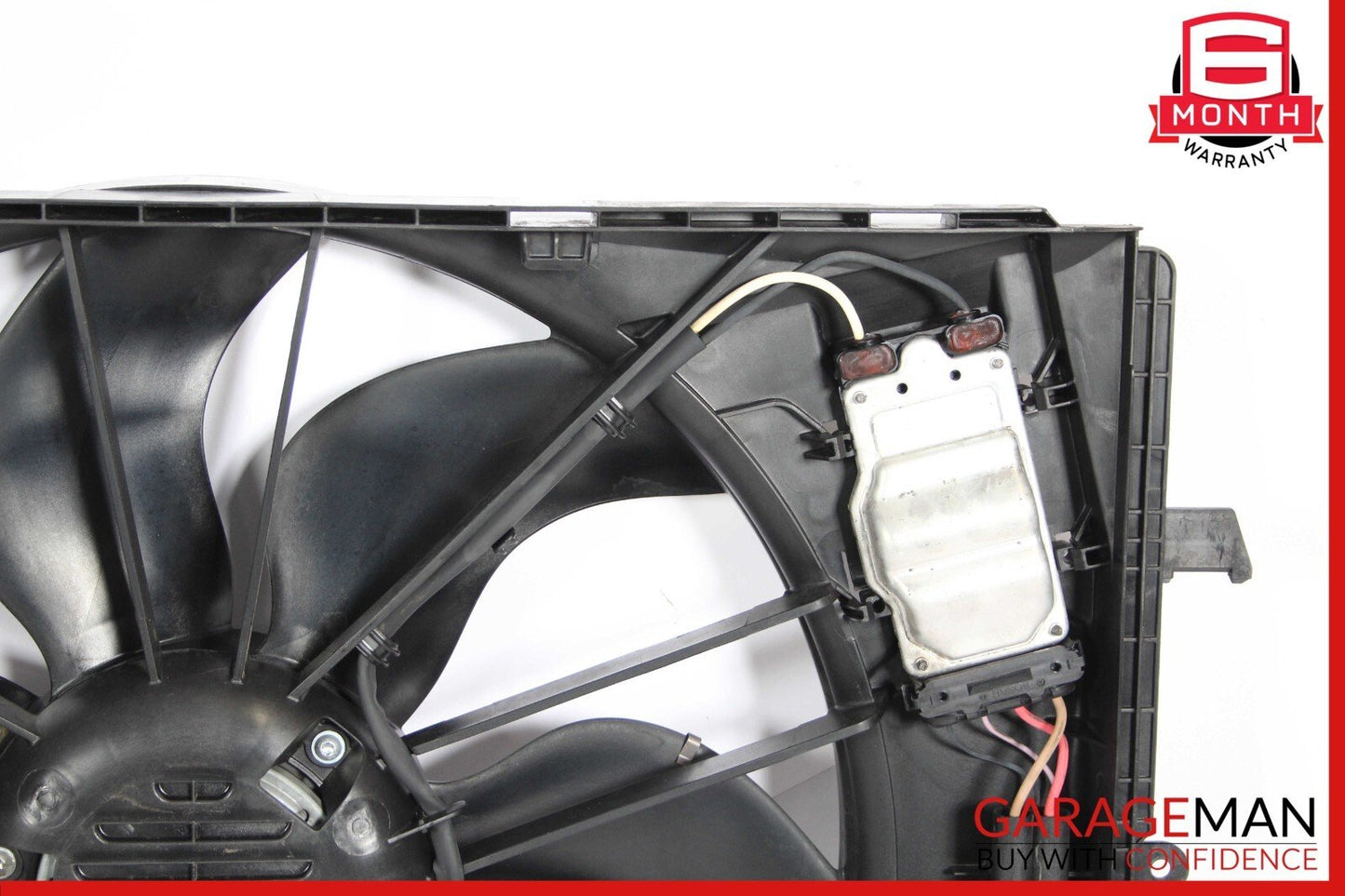 08-18 Mercedes C350 C250 E350 Engine Motor Radiator Cooling Fan Shroud Assy