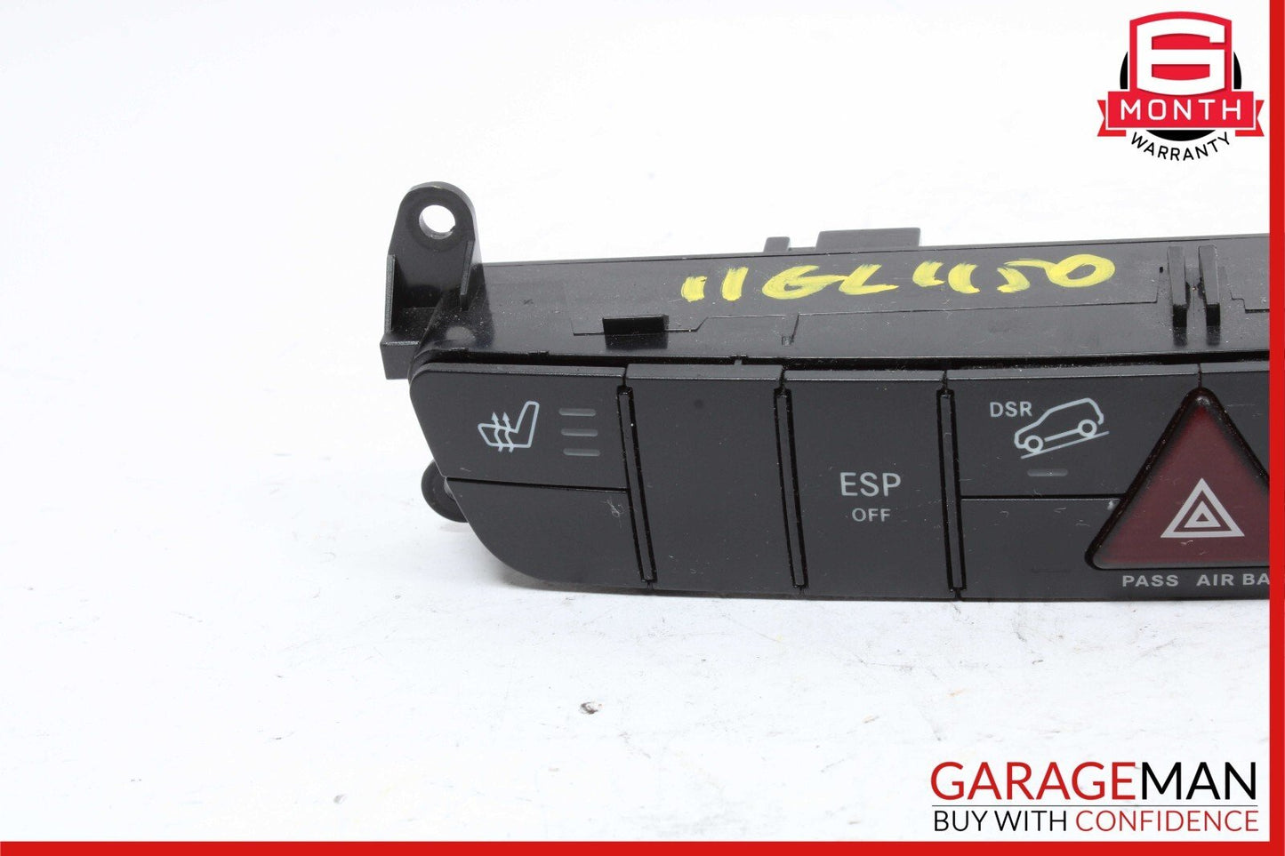 06-12 Mercedes X164 GL450 ML550 Hazard Control Switch Panel 1648709210 OEM