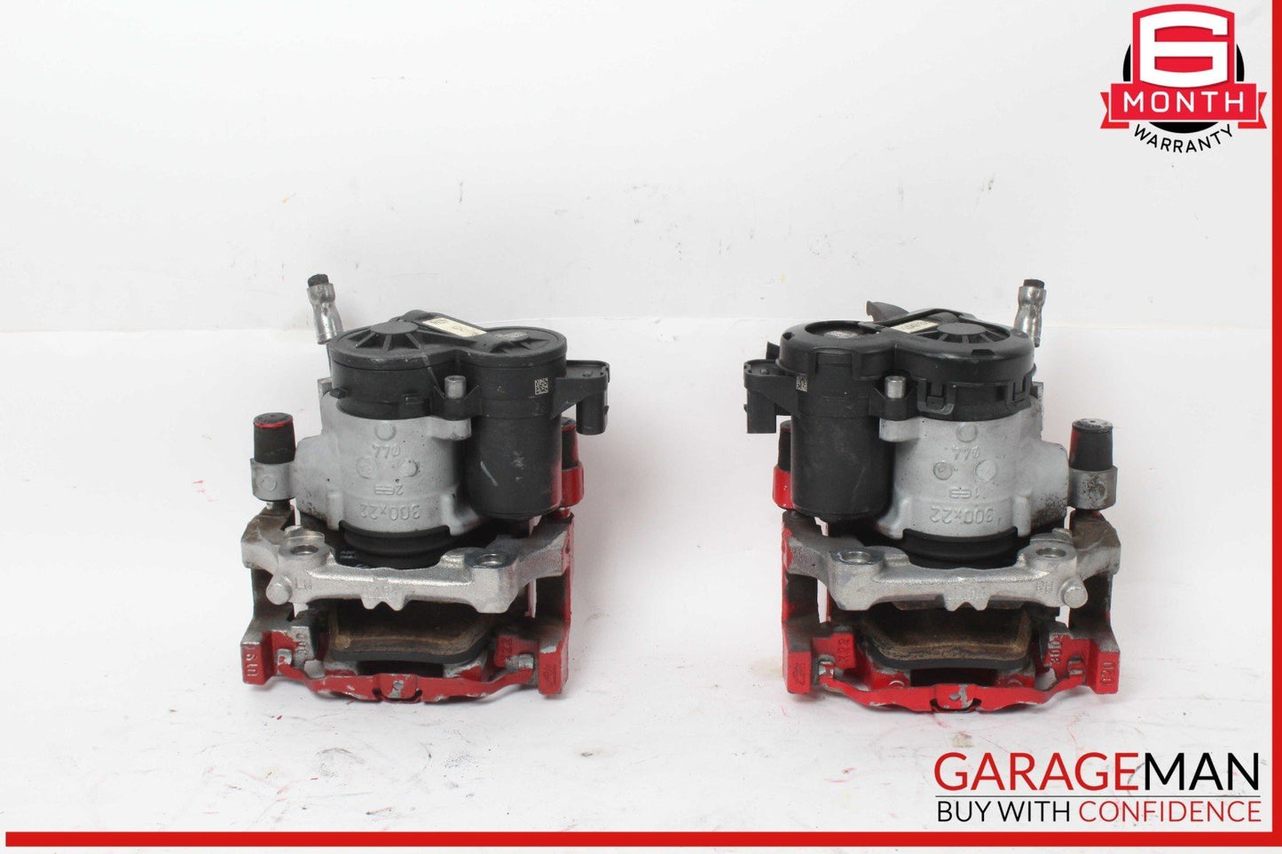 15-22 Mercedes W205 C300 C400 Rear Right & Left Side Brake Calipers Set of 2 Pc