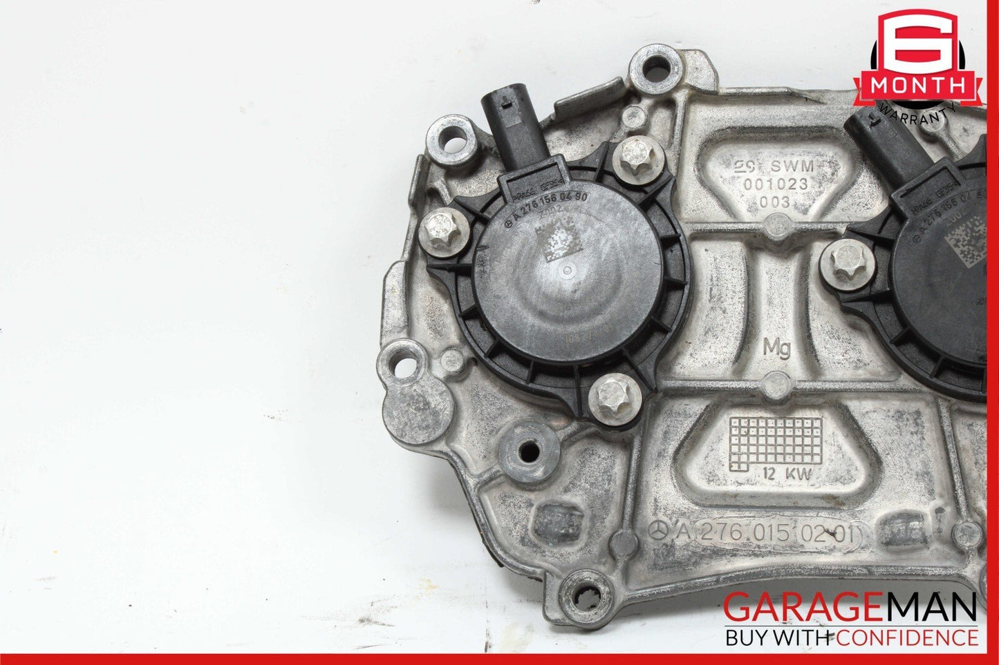 12-18 Mercedes S550 SLK350 Front Right / Left Engine Timing Chain Cover Plate