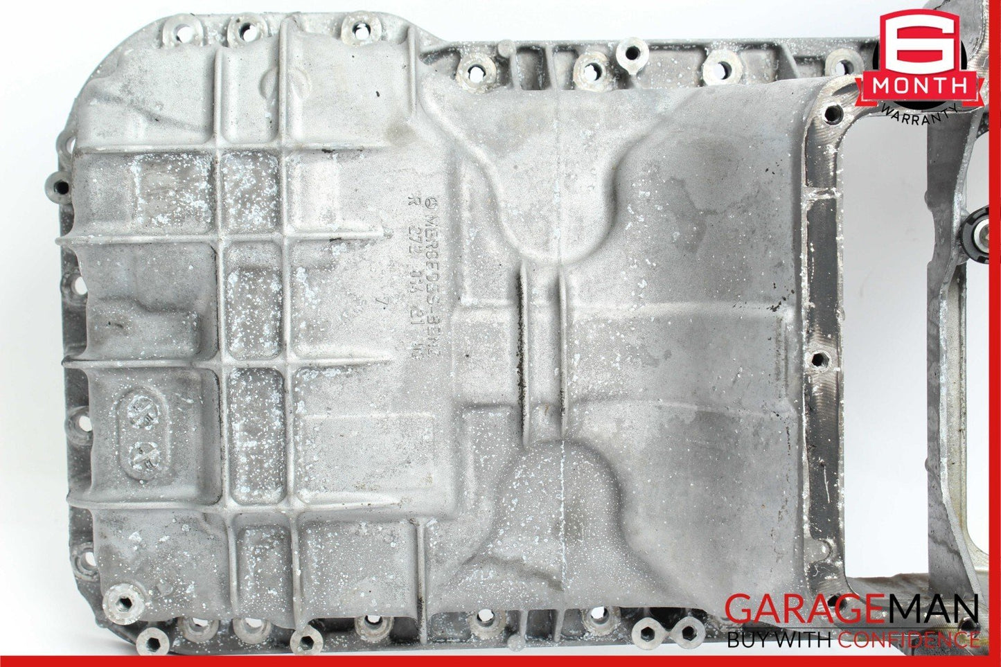06-11 Mercedes W204 C300 SLK280 Engine Upper Oil Sump Baffle Pan 2720142102 OEM