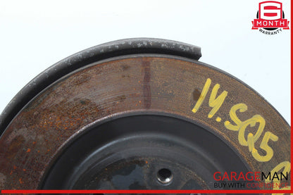 09-18 Audi SQ5 A6 A7 Rear Right Wheel Spindle Knuckle Hub Bearing Brake Rotor