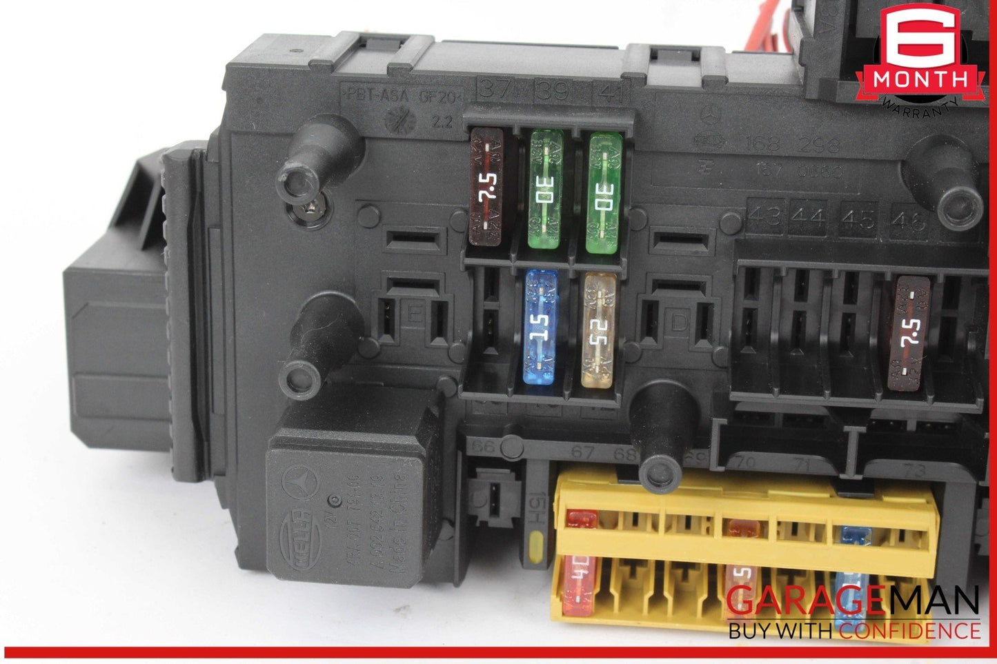 12-16 Mercedes R172 SLK250 SLK350 Rear Fuse Relay Box Module 1729060005 OEM