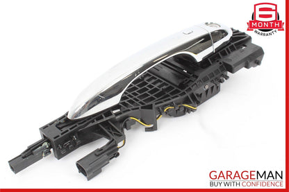 14-17 Maserati Ghibli Front Left Side Exterior Door Handle Assembly Silver