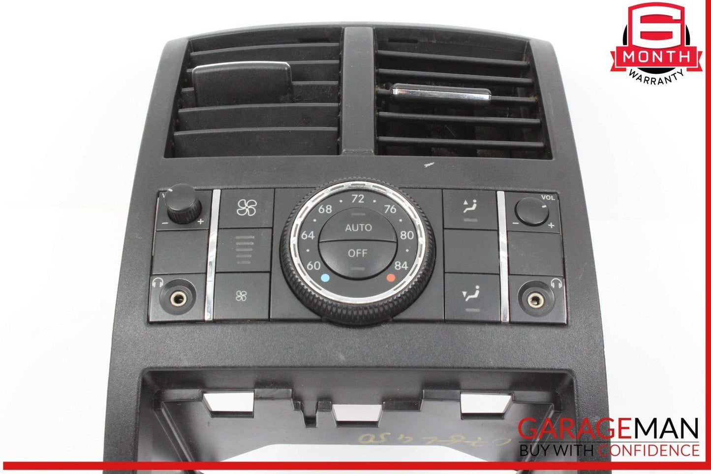 06-12 Mercedes X164 GL450 4MATIC Rear AC Heater Climate Control Vent Switch Trim