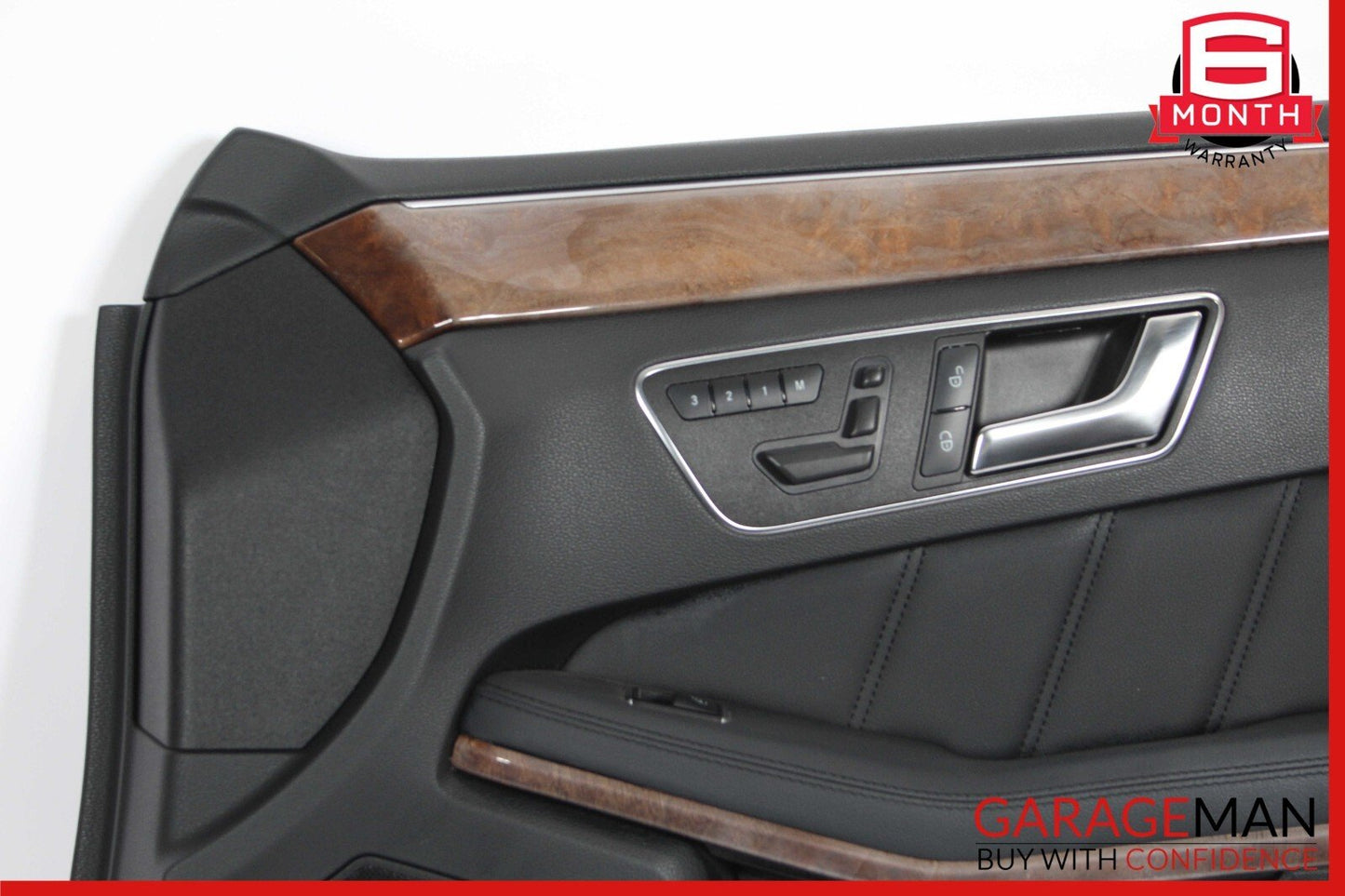 10-13 Mercedes W212 E350 E550 Front Right Interior Door Panel Trim Assy Black