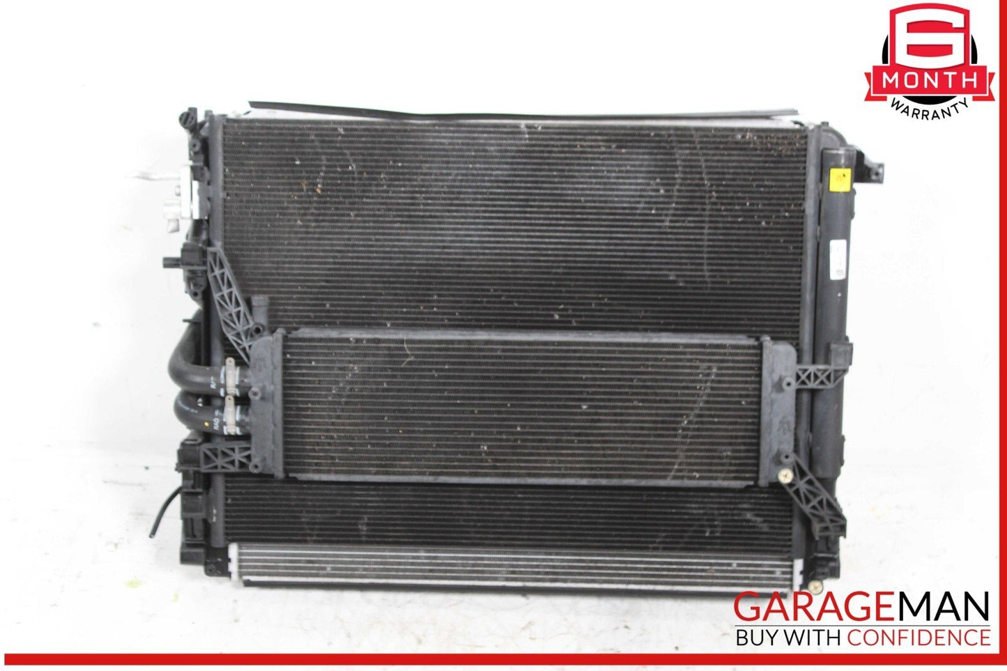 14-22 Maserati Quattroporte M156 Water Cooling Radiator A/C Condenser Assy OEM
