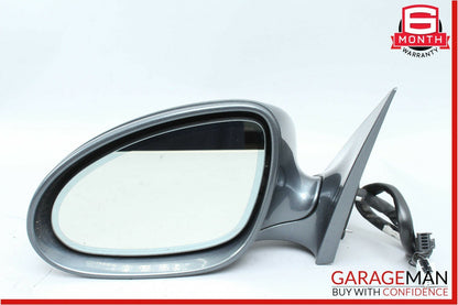 07-09 Mercedes W221 S550 Front Left Driver Side Mirror Door Rear View Flintgray