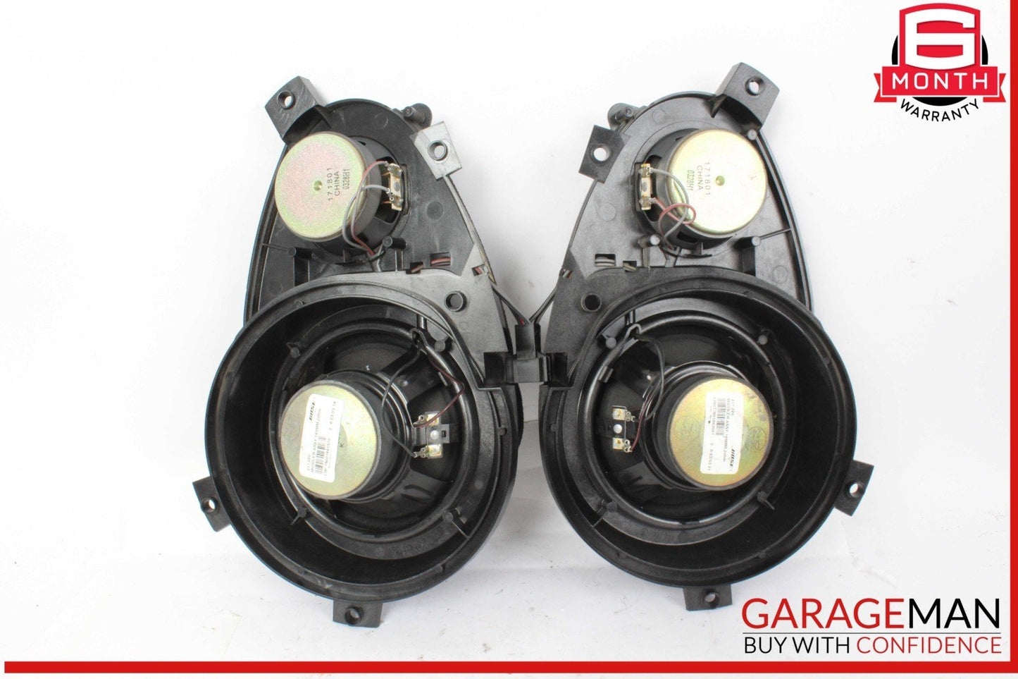 03-08 Mercedes R230 SL500 SL55 Left & Right Side Door Audio Speakers Set Bose
