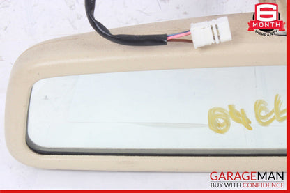03-09 Mercedes W209 CLK500 Convertible Interior Rear View Mirror Beige 209810181
