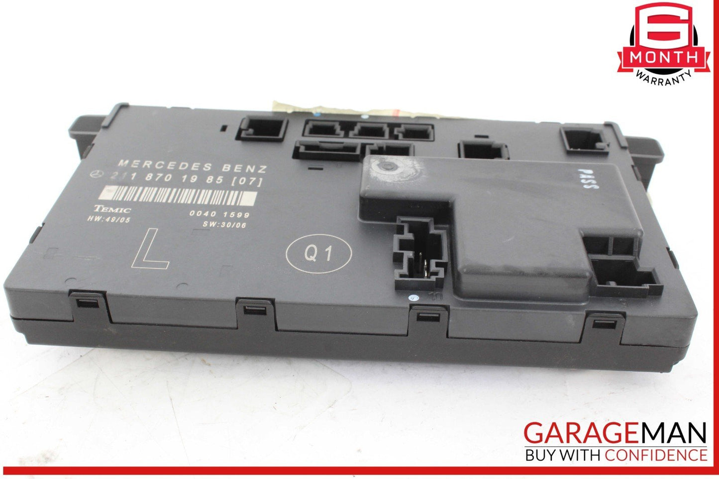 03-09 Mercedes W211 E350 E500 Front Left Side Door Control Module Unit OEM