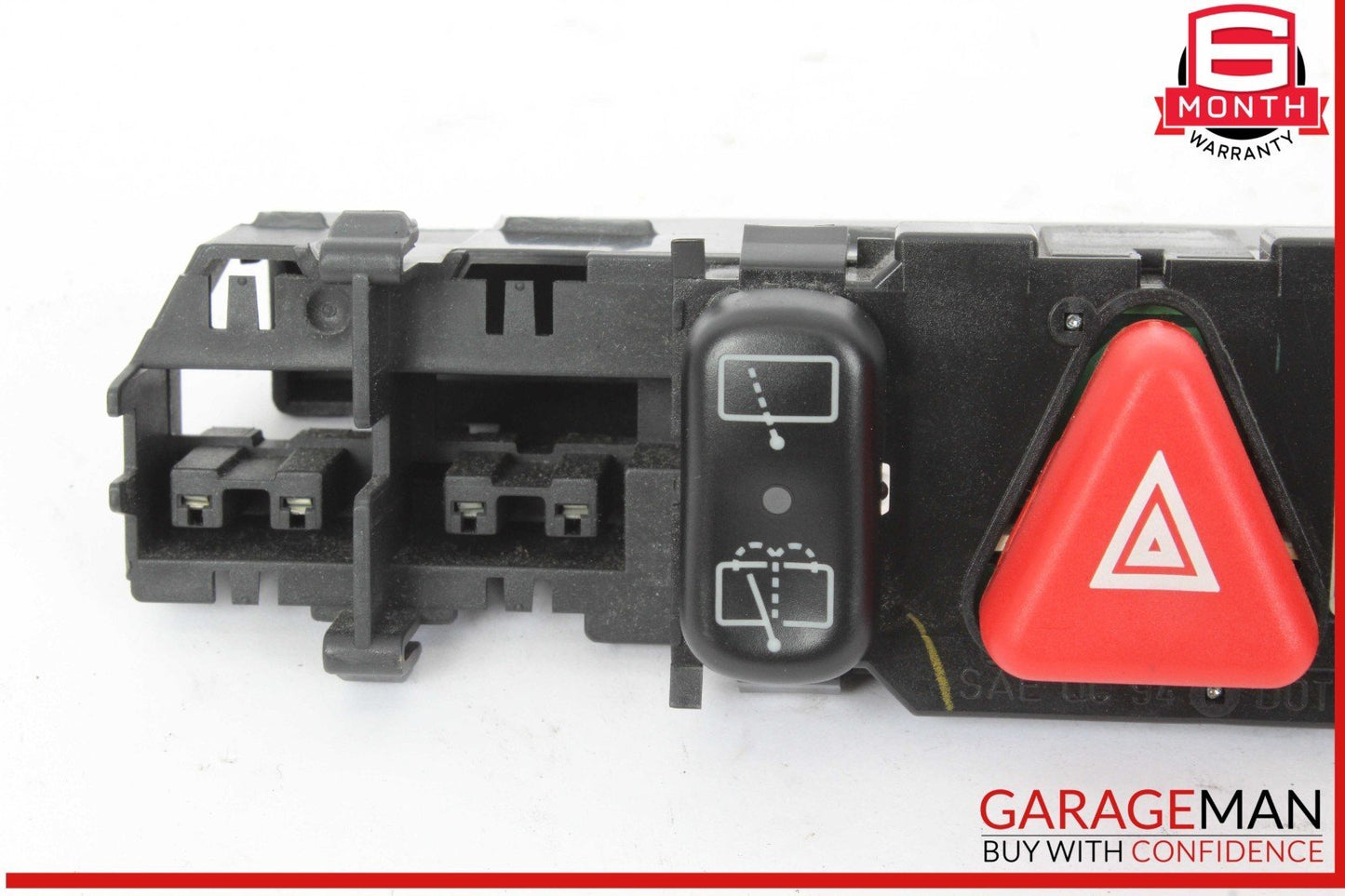 98-02 Mercedes W210 E320 CLK430 Hazard Light Door Lock Switch Control Panel OEM