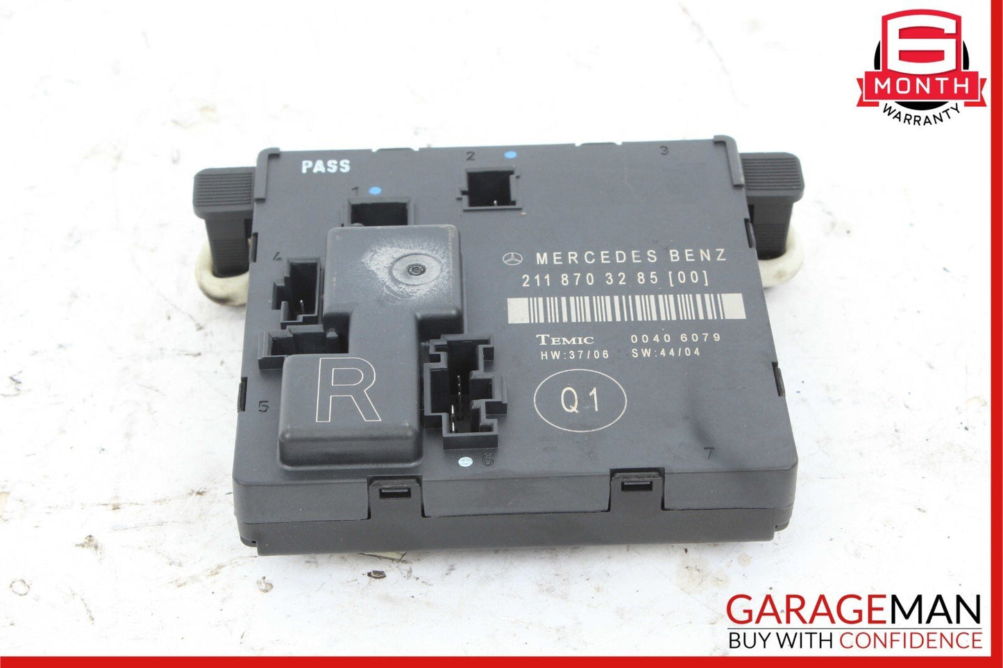 06-11 Mercedes W211 E350 Rear Right Door Control Module 2118703285 OEM