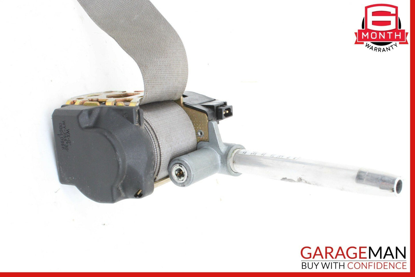 92-95 Mercedes W140 300SE Front Right Seat Belt Seatbelt Retractor Gray OEM