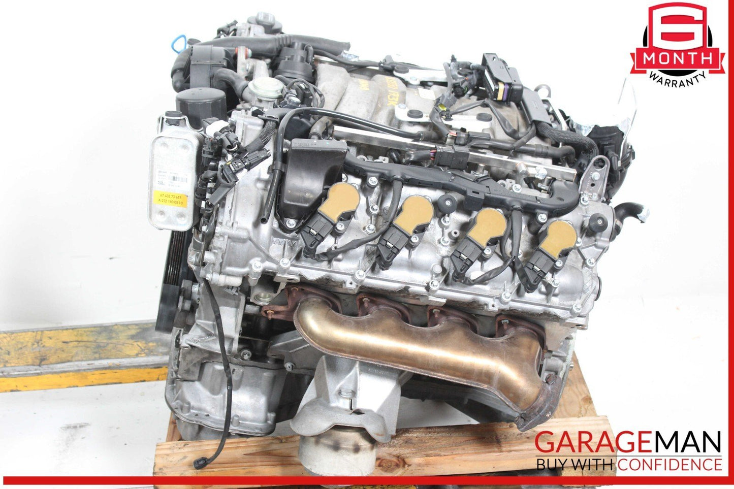 07-11 Mercedes W221 S550 CL550 5.5L V8 Engine Motor Block Assembly OEM 173k