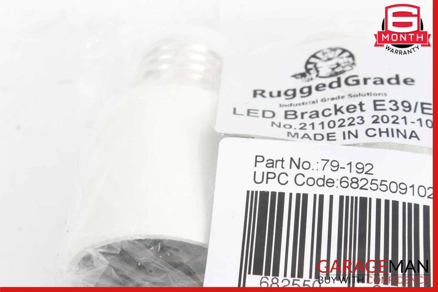 RuggedGrade LED Bracket Adapter E39/E26 E39 to E26 Lamp Base Light Bulb Set of 6