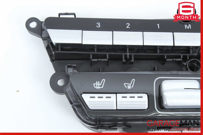 07-14 Mercedes S550 CL550 Front Right Seat Adjust Control Memory Switch Set OEM