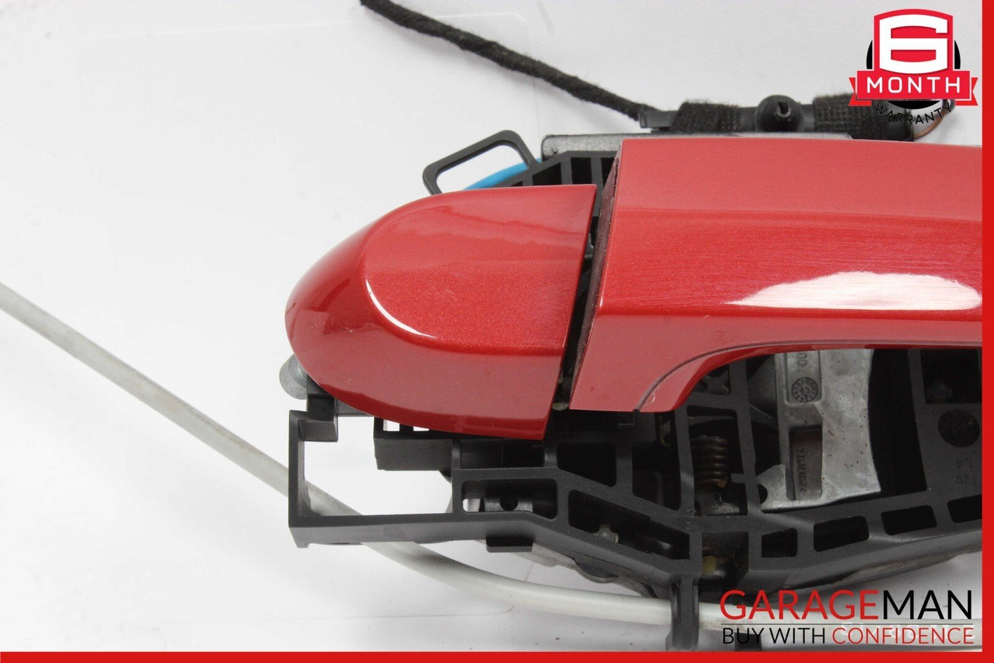 12-18 BMW F30 320i 528i Rear Left Side Exterior Door Handle Assy Red