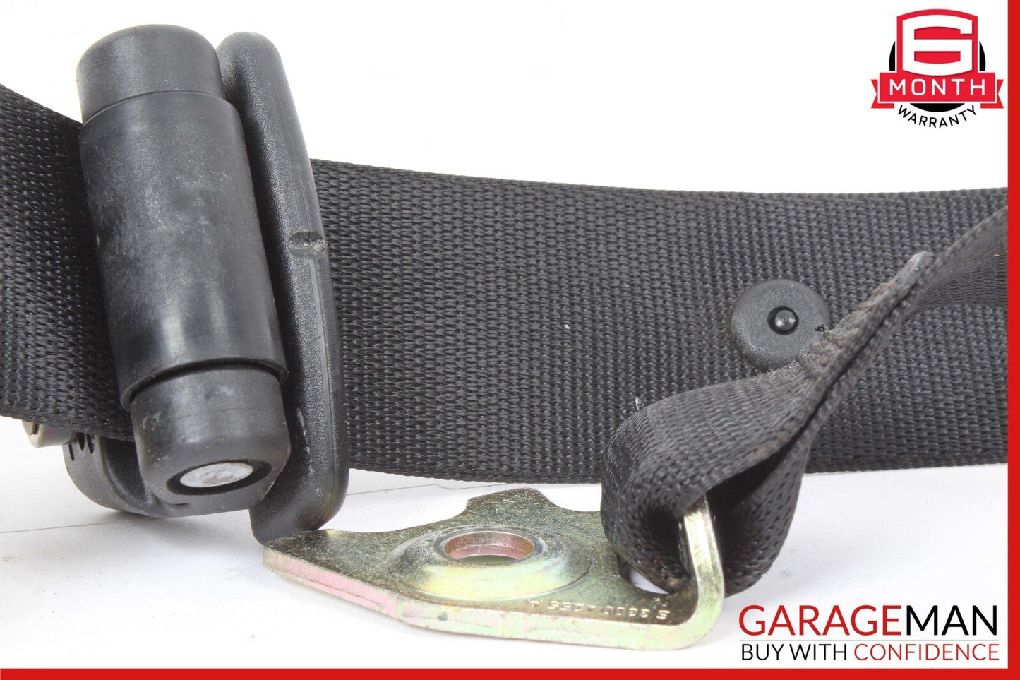00-06 Mercedes W215 CL600 Rear Right Side Seatbelt Seat Belt Retractor Black
