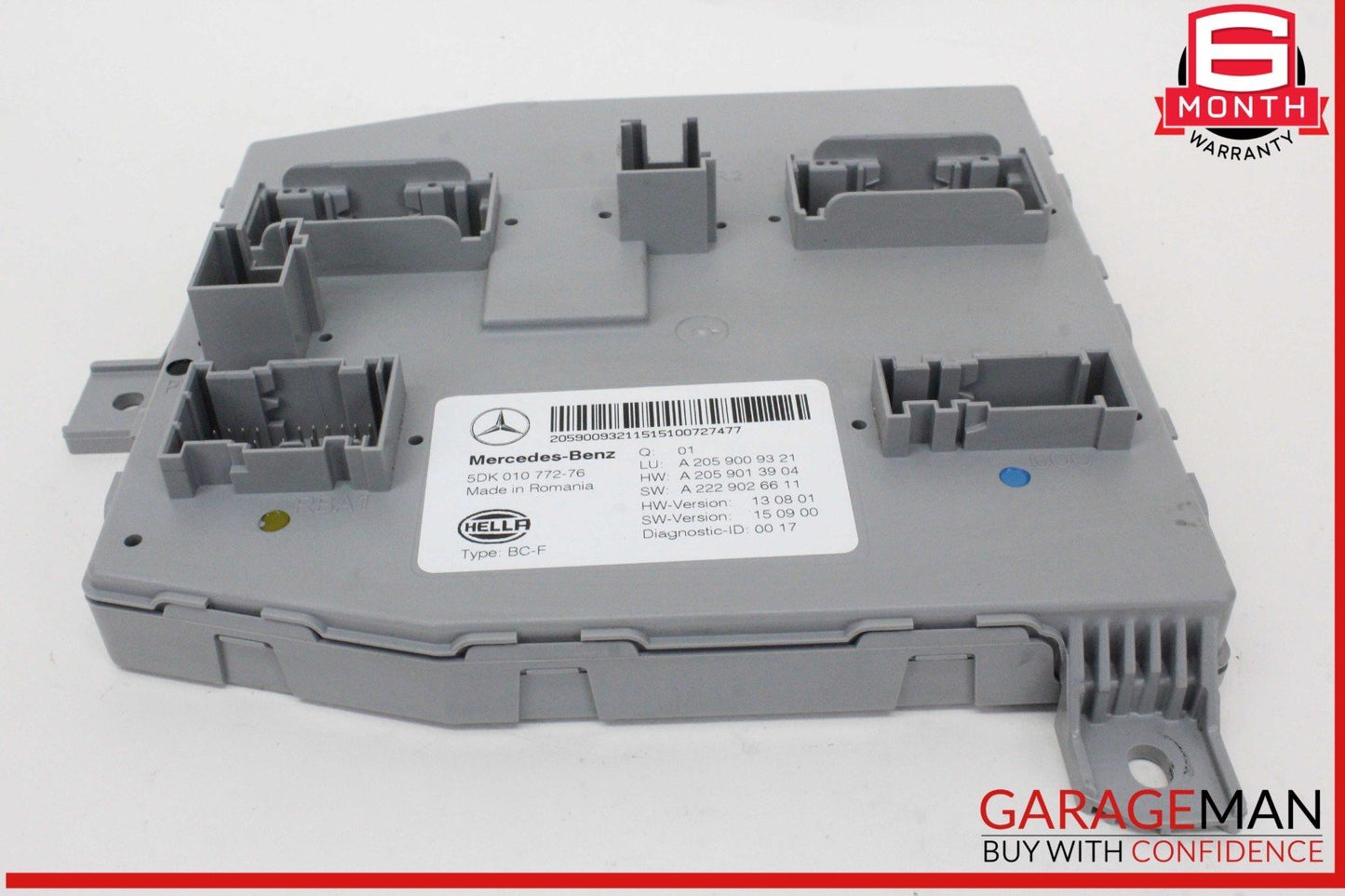 15-20 Mercedes W205 C300 GLC43 C63 AMG SAM Signal Lamp Control Module OEM