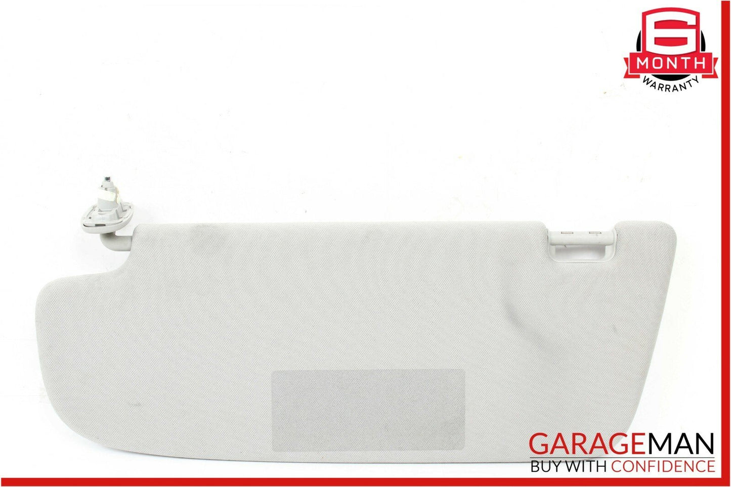 07-13 Mercedes CL600 S550 Front Right Sun Visor Sunvisor Shade Cover Suede Grey