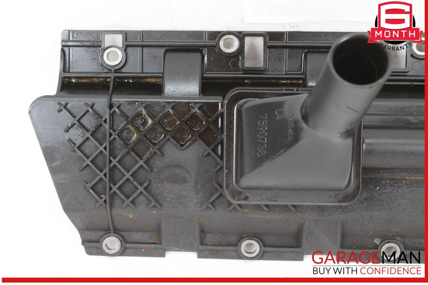 14-18 BMW X5 F15 X6 Engine Oil Pump Pickup Pipe Tube 7590738 OEM