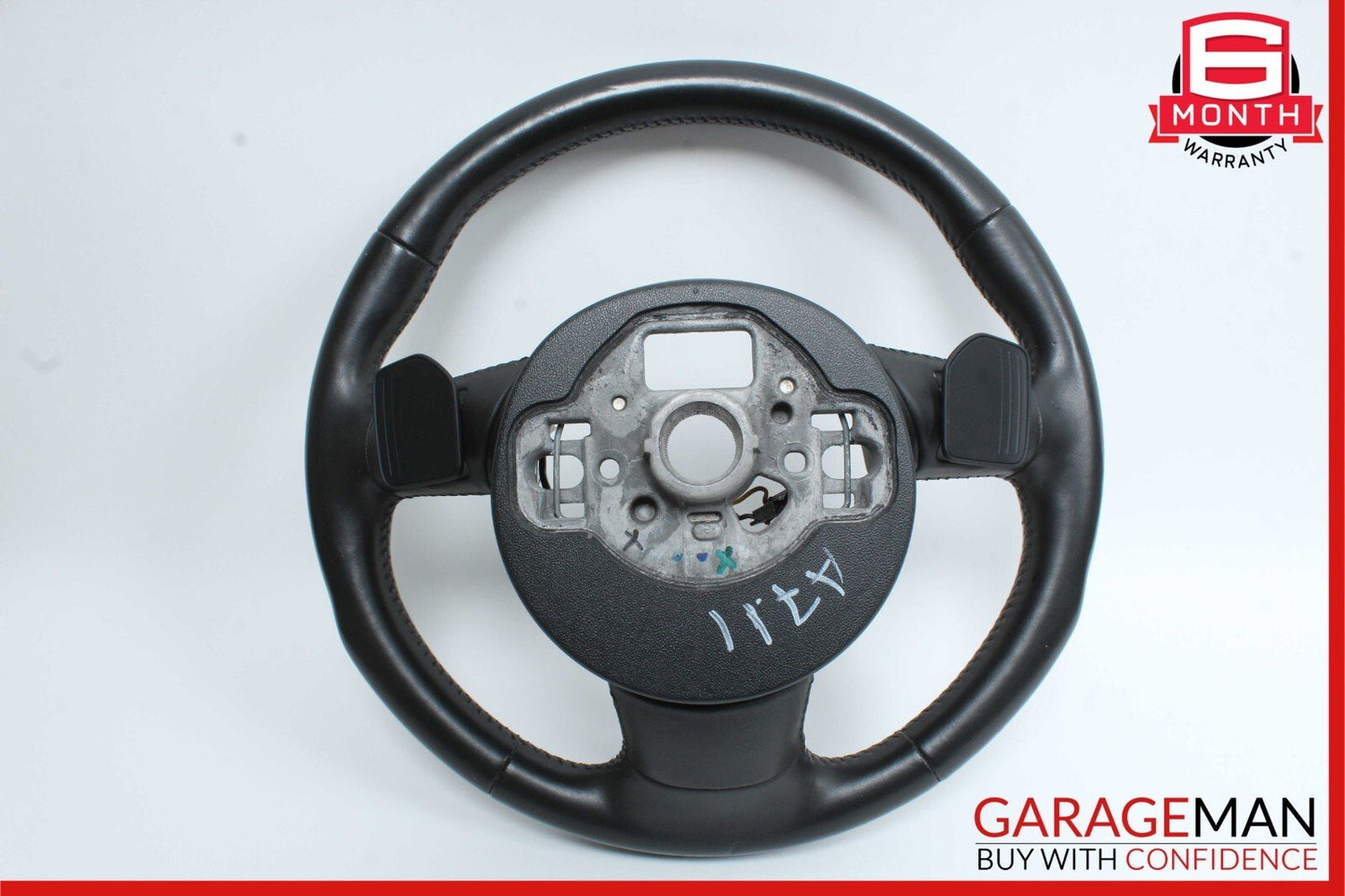 12-18 Audi A7 Steering Wheel w/ Paddle Shifter & Control Switch Assembly Black
