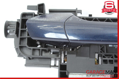 12-14 Mercedes W204 C300 C250 Sedan Right Passenger Exterior Door Handle Blue