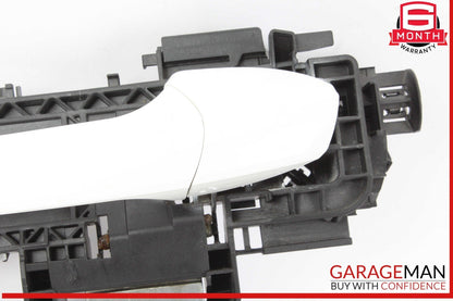 08-15 Mercedes X204 GLK350 Rear Left Driver Side Exterior Door Handle White OEM
