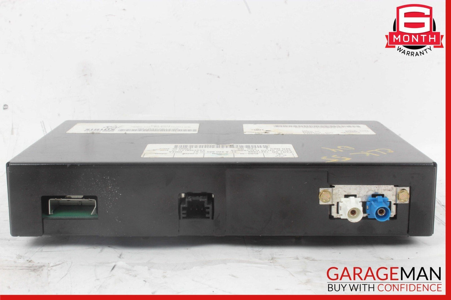 03-09 Mercedes W209 CLK55 AMG SL500 Sirius Satellite Radio Receiver Module OEM