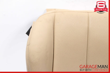 07-09 Mercedes W211 E320 Front Right / Left Top Upper Seat Cushion Cover Brown
