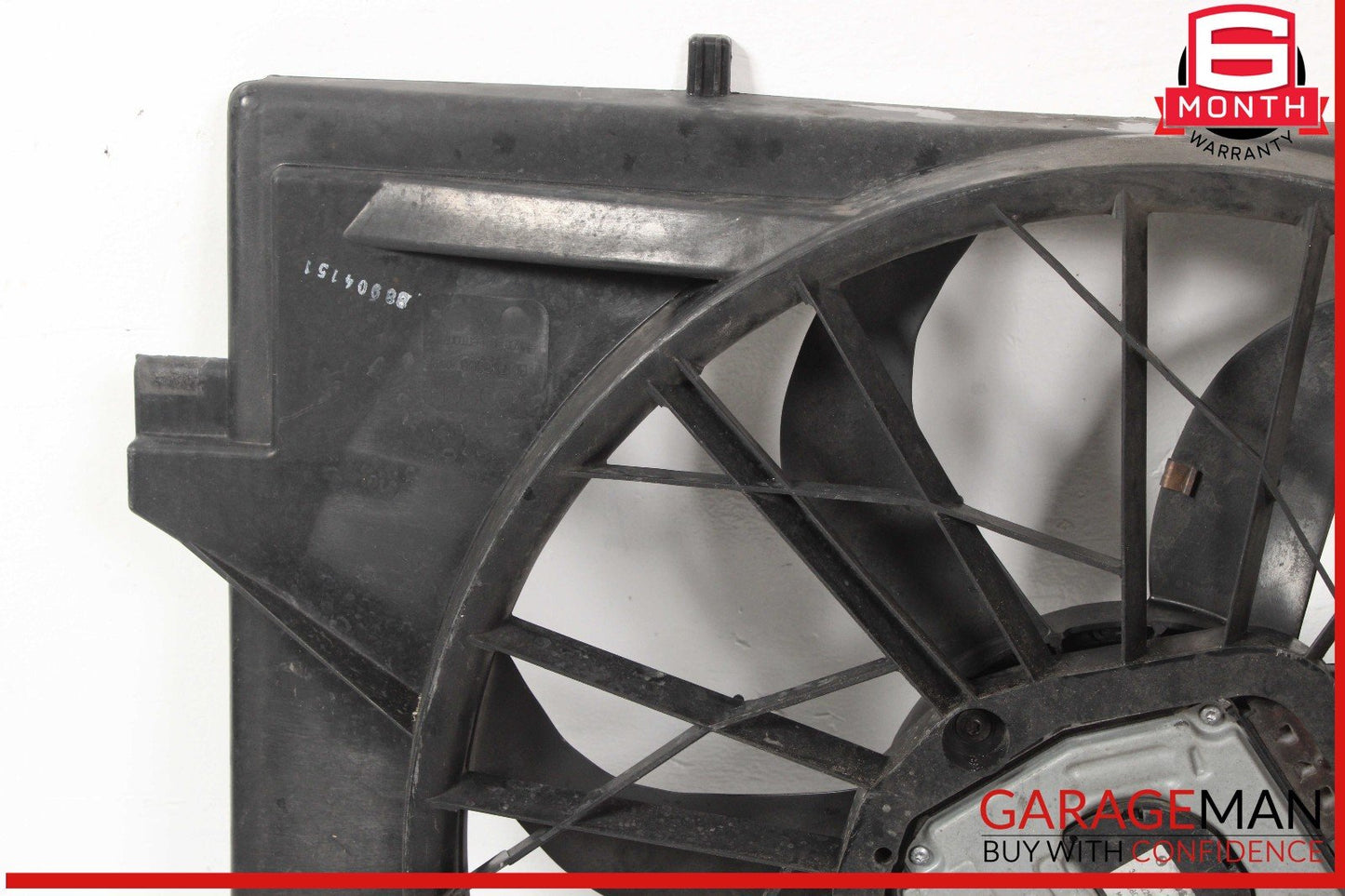 03-12 Mercedes R230 SL550 Engine Motor Cooling Radiator Fan Assembly OEM