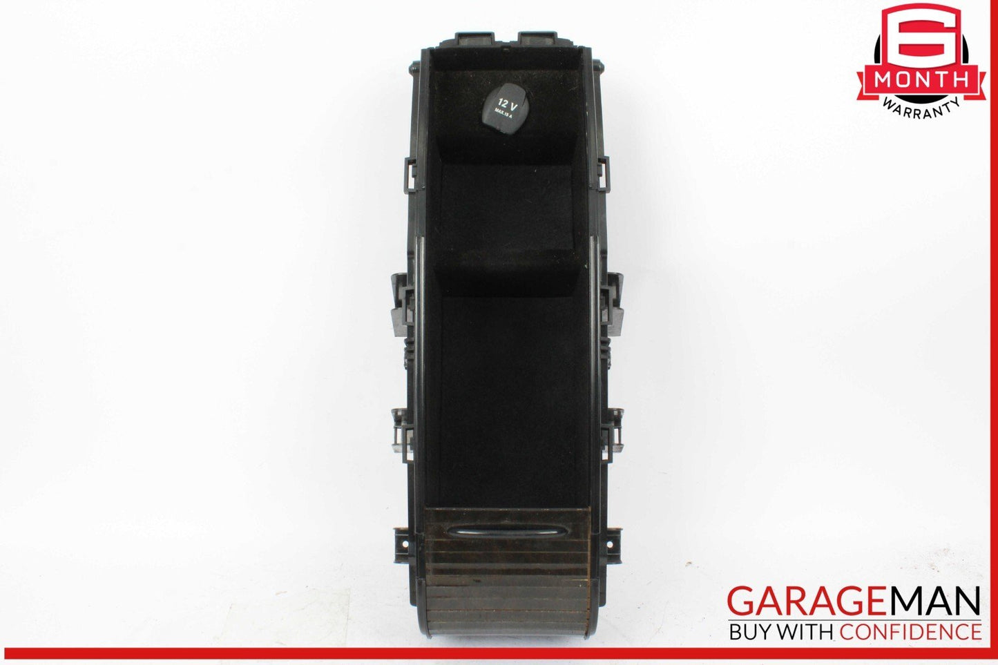 06-11 Mercedes W219 CLS63 AMG Rear Center Console Storage Armrest Compartment