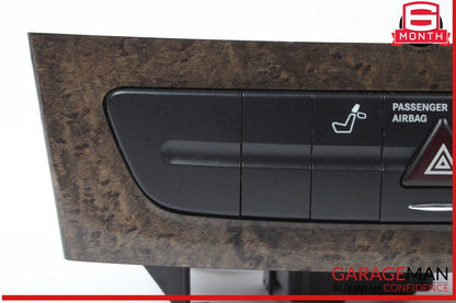 03-09 Mercedes W211 E500 CLS500 Hazard Switch Control Panel 2116800552 OEM