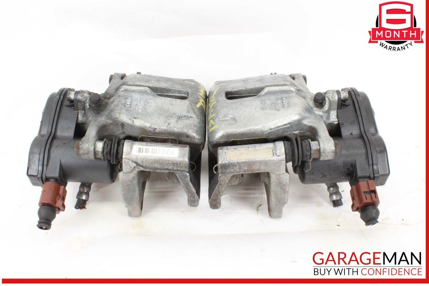 09-16 Audi A4 S4 Rear Left and Rear Right Side Brake Caliper Calipers Set OEM