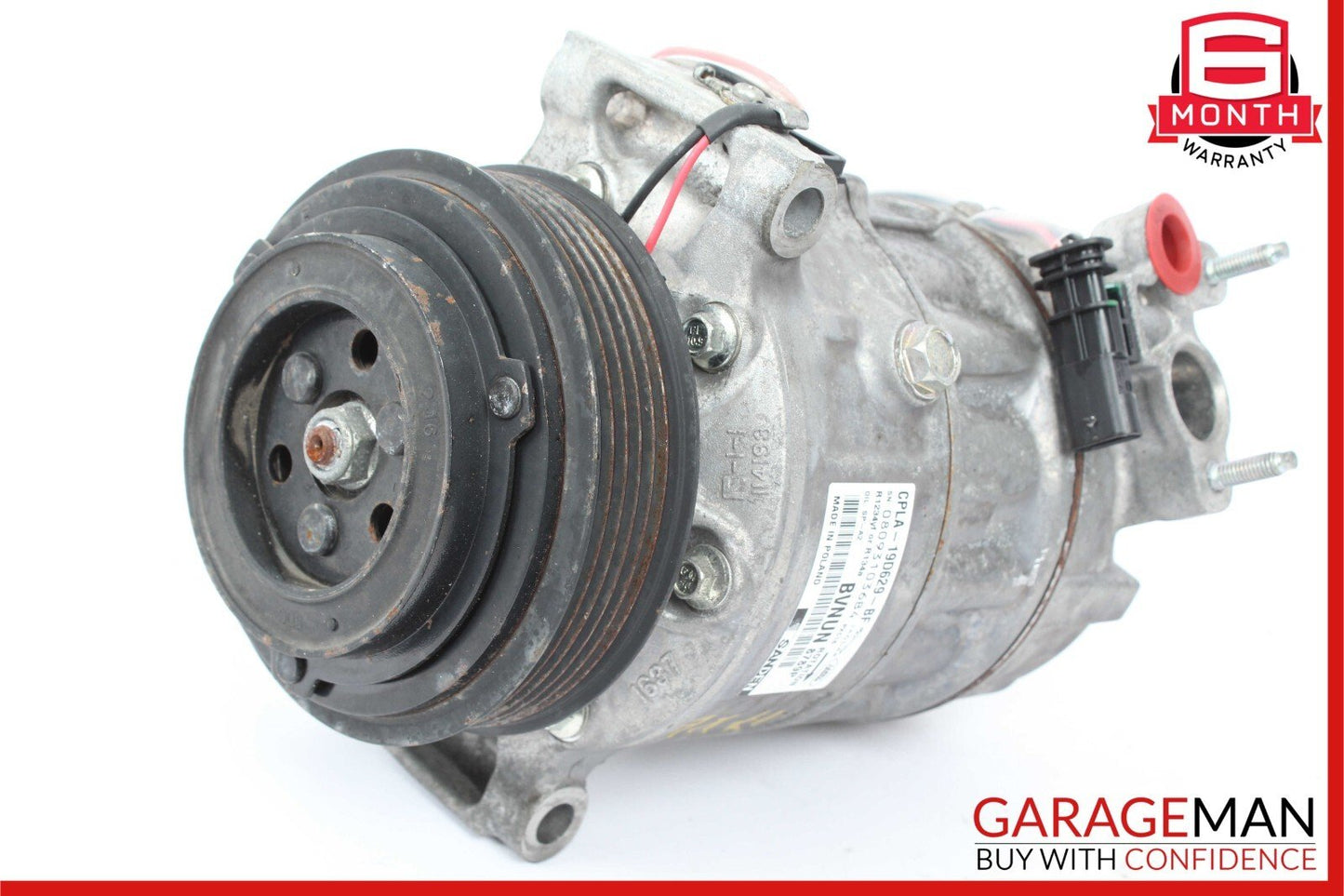 17-19 Jaguar XE 2.0L AC A/C Air Cooling Conditioning Compressor Pump OEM