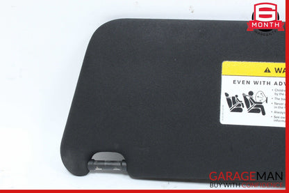 08-14 Mercedes W204 C250 Front Left Side Sun Visor Sunvisor Shade Cover OEM