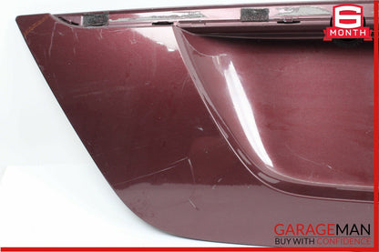 07-09 Mercedes W211 E350 E63 AMG Trunk Lid Tailgate License Plate Panel Red