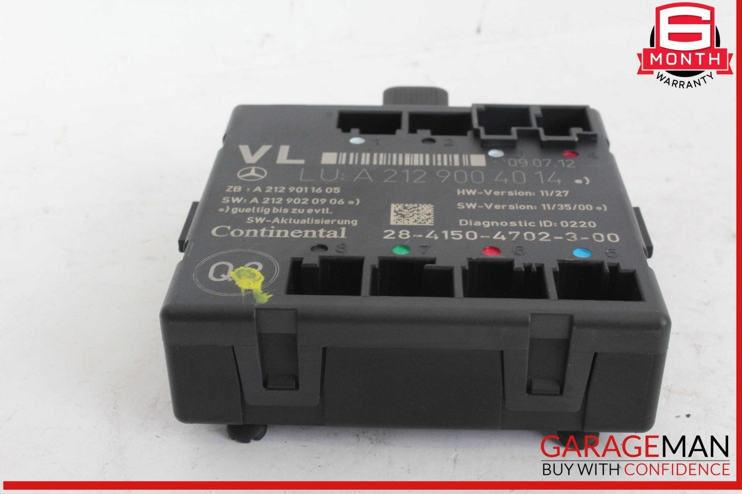 08-18 Mercedes W204 C250 C300 Front Left Side Door Control Module Unit OEM